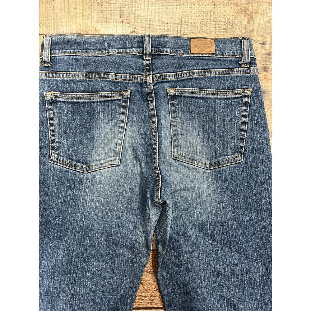 Vintage‎ Old Navy Bootcut Low Waist Jean Sz 8 (2406)